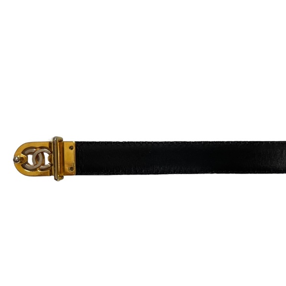❌SOLD Chanel Vintage leather CC belt - Picture 3 of 10